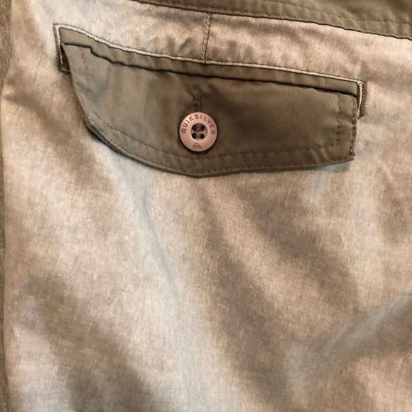 Gray Quicksilver Amphibians Hybrid Board Shorts Men’s Size 32 - Picture 8 of 8